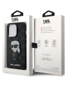 Kup Karl Lagerfeld Apple Tasche KLHCP14LSAKHPKK iPhone 14 Pro schwarz/schwarz Saffiano Monogram Ikonik - KLD1570 - {ean13} - Sklep Home Screen