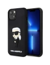 Etui Karl Lagerfeld KLHCP14M3DRKINK Apple iPhone 14 Plus / 15 Plus černý/black hardcase Rubber Ikonik 3D