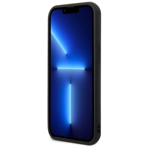 Kup Karl Lagerfeld Apple Tasche KLHCP14M3DRKINK iPhone 14 Plus / 15 Plus schwarz/schwarz Hartschale Gummi Ikonik 3D - KLD1571 - {ean13} - Sklep Home Screen