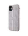 Buy Guess GUHMN61P4RPSP Apple iPhone 11/XR pink hardcase 4G Printed Stripes MagSafe - GUE2544 - {ean13} - Home Screen Store Europe