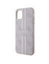 Buy Guess GUHMN61P4RPSP Apple iPhone 11/XR pink hardcase 4G Printed Stripes MagSafe - GUE2544 - {ean13} - Home Screen Store Europe