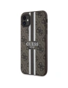 Kup Guess Apple Tasche GUHMN61P4RPSW iPhone 11/XR braun/braun Hartschalenetui 4G Printed Stripes MagSafe - GUE2545 - {ean13} - Sklep Home Screen