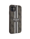 Kup Guess Apple Tasche GUHMN61P4RPSW iPhone 11/XR braun/braun Hartschalenetui 4G Printed Stripes MagSafe - GUE2545 - {ean13} - Sklep Home Screen