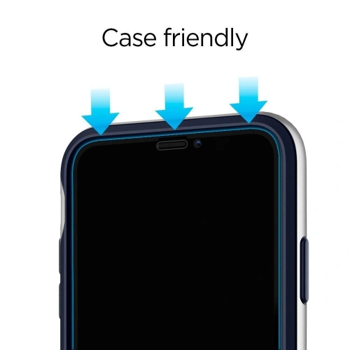 Kup Szkło hartowane Spigen GLAS.tR Slim Apple iPhone 11 Pro Black [2 PACK] - SPN855BLK - {ean13} - Sklep Home Screen