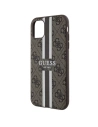 Kup Guess Apple Tasche GUHMN61P4RPSW iPhone 11/XR braun/braun Hartschalenetui 4G Printed Stripes MagSafe - GUE2545 - {ean13} - Sklep Home Screen