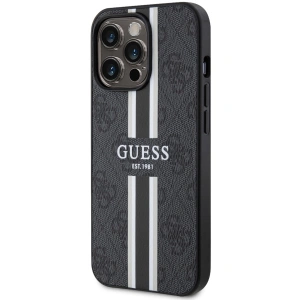 Kup Etui Guess GUHMP13LP4RPSK Apple iPhone 13/13 Pro czarny/black hardcase 4G Printed Stripes MagSafe - GUE2546 - {ean13} - Sklep Home Screen