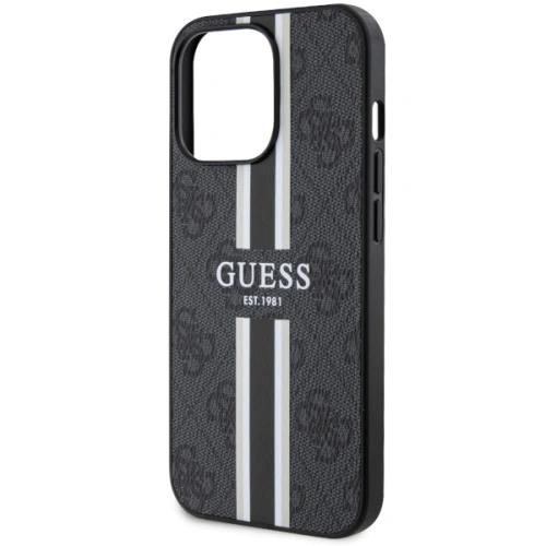 Kup Etui Guess GUHMP13LP4RPSK Apple iPhone 13/13 Pro czarny/black hardcase 4G Printed Stripes MagSafe - GUE2546 - {ean13} - Sklep Home Screen