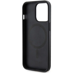 Kup Etui Guess GUHMP13LP4RPSK Apple iPhone 13/13 Pro czarny/black hardcase 4G Printed Stripes MagSafe - GUE2546 - {ean13} - Sklep Home Screen