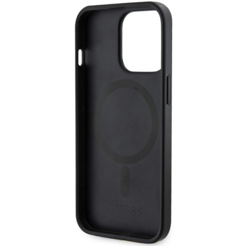 Kup Guess Apple Tasche GUHMP13LP4RPSK iPhone 13/13 Pro schwarz/schwarz Hardcase 4G Printed Stripes MagSafe - GUE2546 - {ean13} - Sklep Home Screen