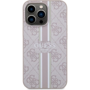 Kup Etui Guess GUHMP13LP4RPSP Apple iPhone 13/13 Pro różowy/pink hardcase 4G Printed Stripes MagSafe - GUE2547 - {ean13} - Sklep Home Screen
