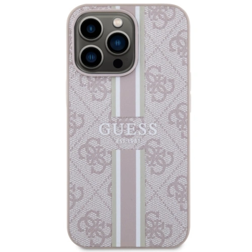 Kup Guess Apple Tasche GUHMP13LP4RPSP iPhone 13/13 Pro rosa/rosa Hartschale 4G Printed Stripes MagSafe - GUE2547 - {ean13} - Sklep Home Screen