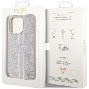 Kup Etui Guess GUHMP13LP4RPSP Apple iPhone 13/13 Pro różowy/pink hardcase 4G Printed Stripes MagSafe - GUE2547 - {ean13} - Sklep Home Screen