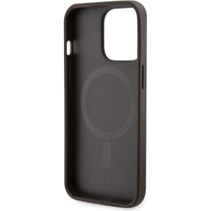 Kup Etui Guess GUHMP13LP4RPSW Apple iPhone 13/13 Pro brązowy/brown hardcase 4G Printed Stripes MagSafe - GUE2548 - {ean13} - Sklep Home Screen