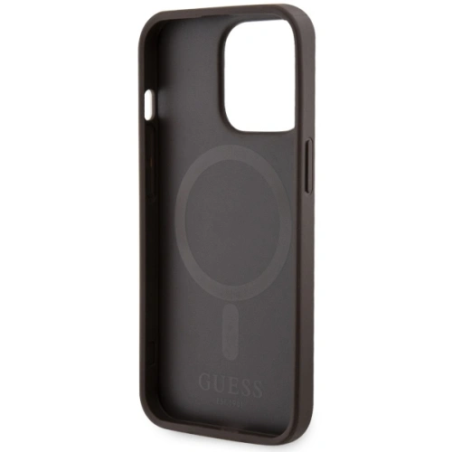 Kup Etui Guess GUHMP13LP4RPSW Apple iPhone 13/13 Pro hnědý/brown hardcase 4G Printed Stripes MagSafe - GUE2548 - {ean13} - Sklep Home Screen