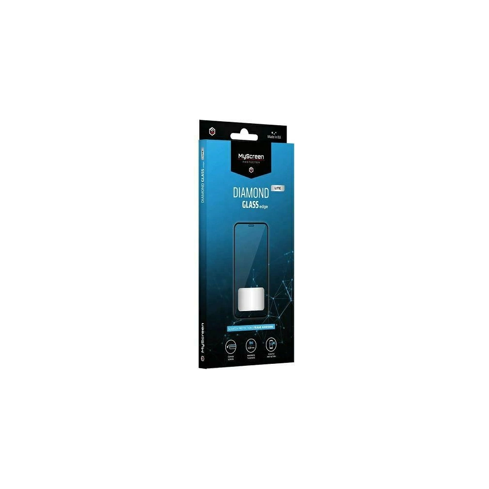 Szkło hartowane MyScreen Diamond Glass Edge Lite FG Vivo Y75 5G/Y75s 5G czarny/black Full Glue