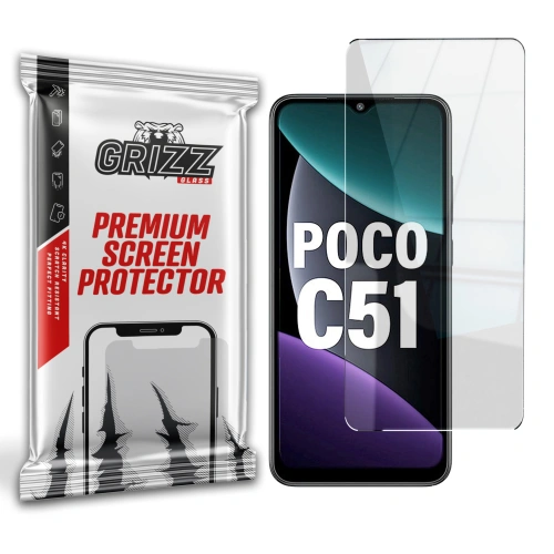 Kup Hibrid üveg GrizzGlass HybridGlass Xiaomi Poco C51-hez - GRZ4888 - {ean13} - Sklep Home Screen