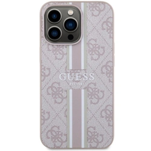 Kup Etui Guess GUHMP13XP4RPSP Apple iPhone 13 Pro Max roz/pink hardcase 4G Printed Stripes MagSafe - GUE2550 - {ean13} - Sklep Home Screen