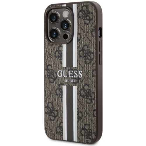 Kup Etui Guess GUHMP13XP4RPSW Apple iPhone 13 Pro Max maro/brown hardcase 4G Printed Stripes MagSafe - GUE2551 - {ean13} - Sklep Home Screen