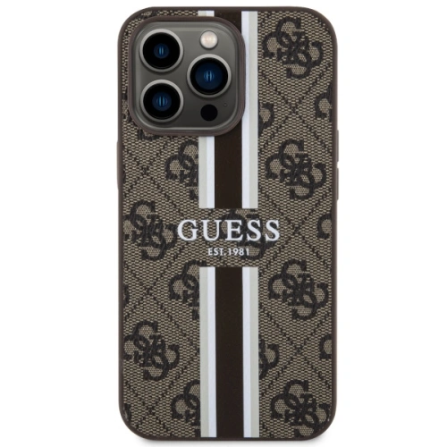 Kup Etui Guess GUHMP13XP4RPSW Apple iPhone 13 Pro Max maro/brown hardcase 4G Printed Stripes MagSafe - GUE2551 - {ean13} - Sklep Home Screen