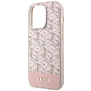Kup Etui Guess GUHMP14LHGCFSEP Apple iPhone 14 Pro różowy/pink hard case GCube Stripes MagSafe - GUE2552 - {ean13} - Sklep Home Screen