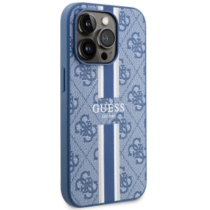 Kup Etui Guess GUHMP14LP4RPSB Apple iPhone 14 Pro niebieski/blue hardcase 4G Printed Stripes MagSafe - GUE2553 - {ean13} - Sklep Home Screen