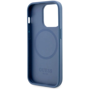 Kup Etui Guess GUHMP14LP4RPSB Apple iPhone 14 Pro niebieski/blue hardcase 4G Printed Stripes MagSafe - GUE2553 - {ean13} - Sklep Home Screen