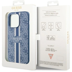 Kup Etui Guess GUHMP14LP4RPSB Apple iPhone 14 Pro niebieski/blue hardcase 4G Printed Stripes MagSafe - GUE2553 - {ean13} - Sklep Home Screen