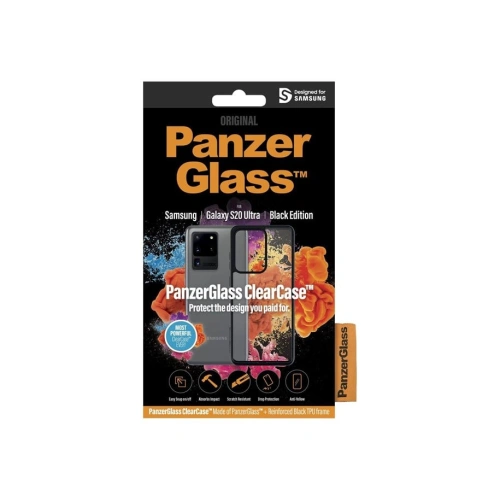 Kup Etui PanzerGlass ClearCase Samsung Galaxy S20 Ultra negru/black - PZG402 - {ean13} - Sklep Home Screen