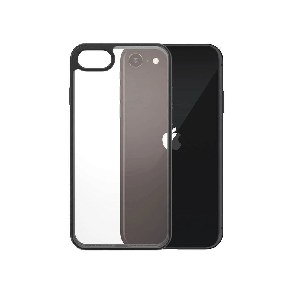 Etui PanzerGlass ClearCase Apple iPhone SE 2022/SE 2020/8/7 czarny/black