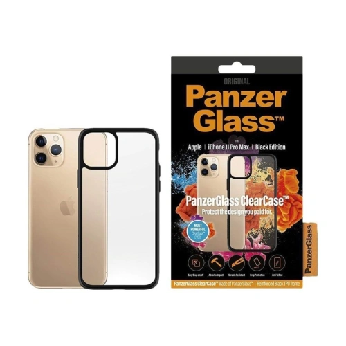 Buy PanzerGlass ClearCase Apple iPhone 11 Pro Max black - PZG398 - {ean13} - Home Screen Store Europe