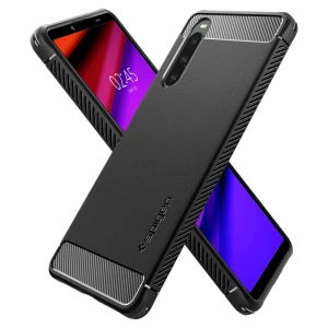 Kup Etui Spigen Rugged Armor Sony Xperia 10 V Matt Fekete - SPN2865 - {ean13} - Sklep Home Screen