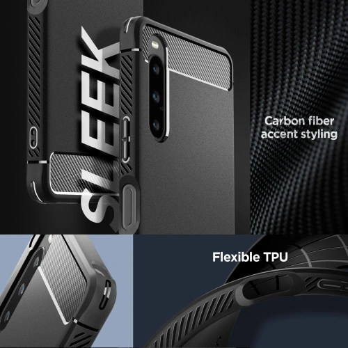 Kup Etui Spigen Rugged Armor Sony Xperia 10 V Matte Black - SPN2865 - {ean13} - Sklep Home Screen