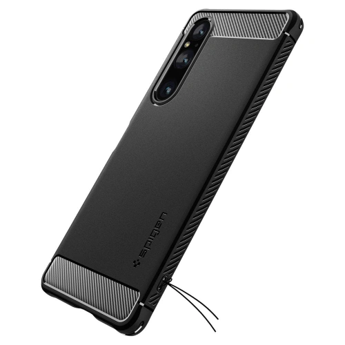 Kup Etui Spigen Rugged Armor Sony Xperia 1 V Matt Fekete - SPN2866 - {ean13} - Sklep Home Screen