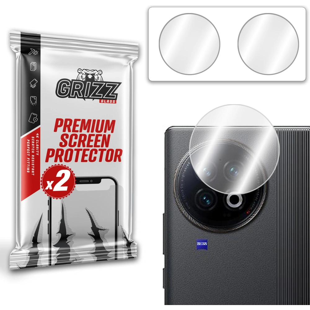 Szkło na aparat GrizzGlass HybridGlass Camera do vivo X Fold 2