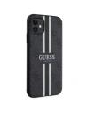 Kup Etui Guess GUHMN61P4RPSK Apple iPhone 11/XR negru/black hardcase 4G Printed Stripes MagSafe - GUE2554 - {ean13} - Sklep Home Screen