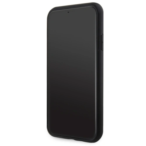 Kup Etui Guess GUHMN61P4RPSK Apple iPhone 11/XR fekete/hardcase 4G Nyomtatott Csíkok MagSafe - GUE2554 - {ean13} - Sklep Home Screen