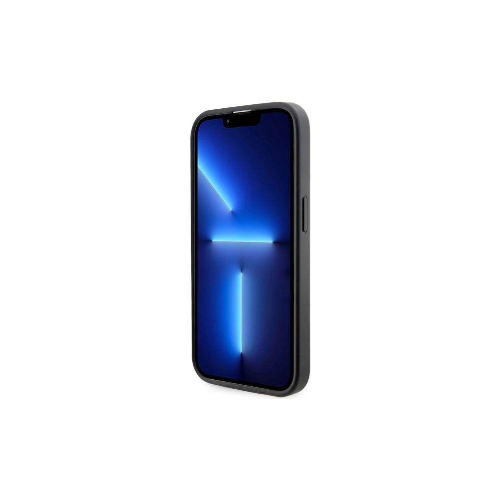 Etui Guess GUHMP14LP4RPSK Apple iPhone 14 Pro czarny/black hardcase 4G Printed Stripes MagSafe