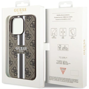 Kup Etui Guess GUHMP14LP4RPSW Apple iPhone 14 Pro brązowy/brown hardcase 4G Printed Stripes MagSafe - GUE2557 - {ean13} - Sklep Home Screen