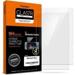 Spigen GLAS.tR Slim Nintendo Switch [2 PACK]