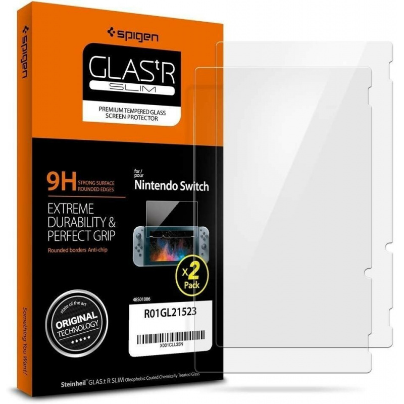 Buy Spigen GLAS.tR Slim Nintendo Switch [2 PACK] - 8809522194691 - SPN866 - Homescreen.pl