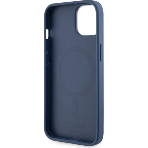 Etui Guess GUHMP14MP4RPSB Apple iPhone 14 Plus / 15 Plus niebieski/blue hardcase 4G Printed Stripes MagSafe