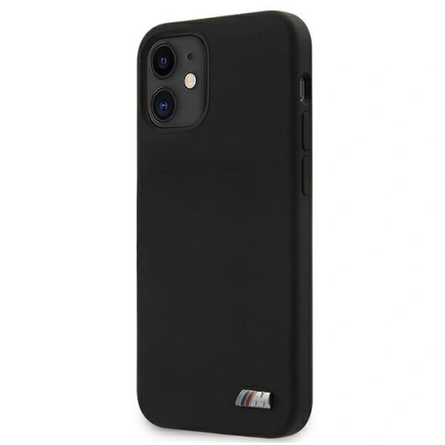 Kup Etui BMW BMHCP12SMSILBK Apple iPhone 12 mini černý/black hardcase Silicone M Collection - BMW446 - {ean13} - Sklep Home Screen