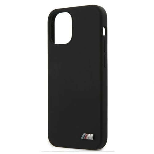Kup Etui BMW BMHCP12SMSILBK Apple iPhone 12 mini černý/black hardcase Silicone M Collection - BMW446 - {ean13} - Sklep Home Screen