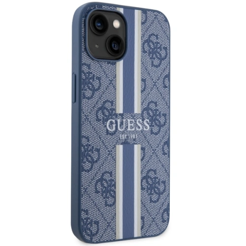 Kup Etui Guess GUHMP14SP4RPSB Apple iPhone 14 albastru/blue hardcase 4G Printed Stripes MagSafe - GUE2565 - {ean13} - Sklep Home Screen