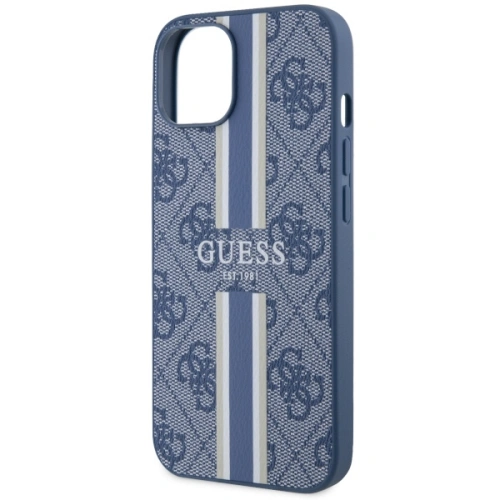Kup Etui Guess GUHMP14SP4RPSB Apple iPhone 14 niebieski/blue hardcase 4G Printed Stripes MagSafe - GUE2565 - {ean13} - Sklep Home Screen