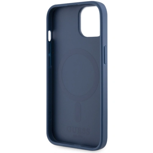 Kup Etui Guess GUHMP14SP4RPSB Apple iPhone 14 niebieski/blue hardcase 4G Printed Stripes MagSafe - GUE2565 - {ean13} - Sklep Home Screen