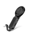 USAMS Adapter AU06 2in1 Lightning - 3.5mm + Ringhalter schwarz/schwarz (US-SJ275)