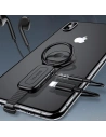 Kup Adaptor USAMS AU06 2w1 Lightning - 3,5mm + suport pentru telefon negru/black (US-SJ275) - USA946 - {ean13} - Sklep Home Screen