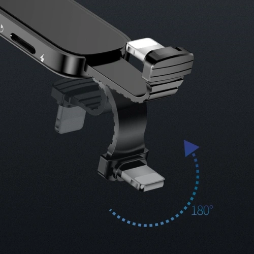 Kup Adapter USAMS AU06 2w1 Lightning - 3,5mm + gyűrű tartó fekete/black (US-SJ275) - USA946 - {ean13} - Sklep Home Screen