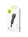 Kup Adapter USAMS AU06 2w1 Lightning - 3,5mm + gyűrű tartó fekete/black (US-SJ275) - USA946 - {ean13} - Sklep Home Screen